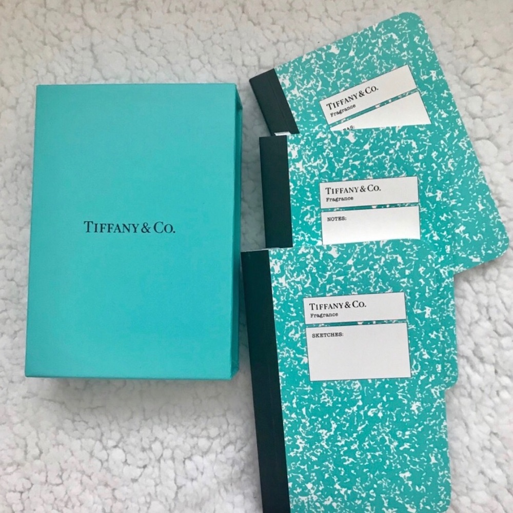 Authentic Tiffany & Co Notebook Trio